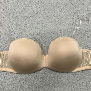 Lilly Of France Bra 34C T-Shirt Bra 2111121 Strapless with straps